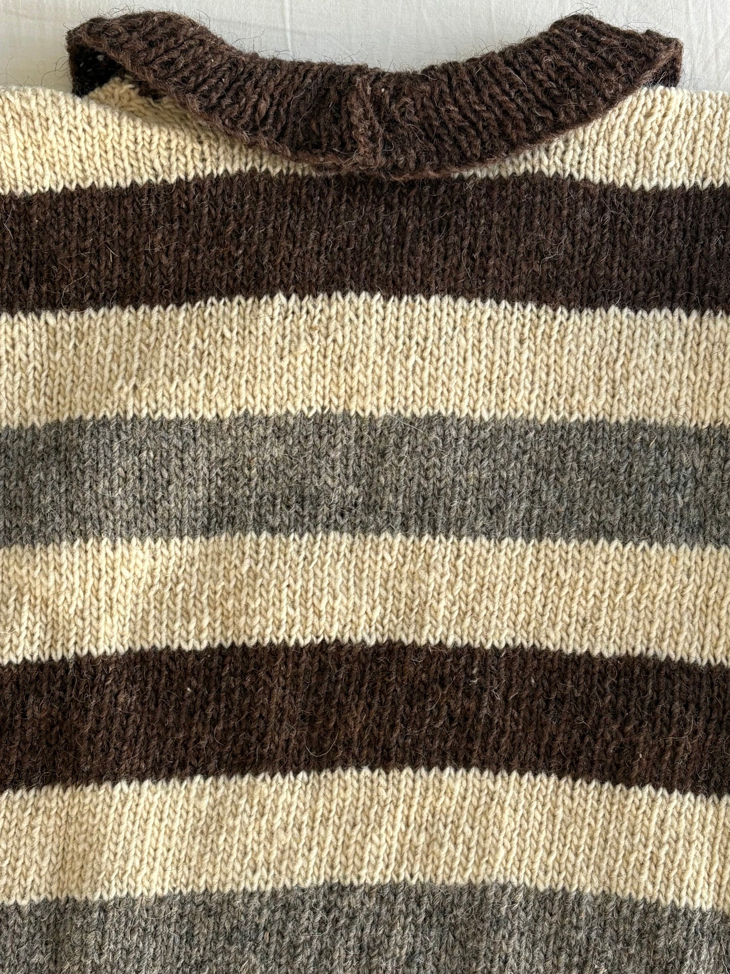 Log Cabin Sweater